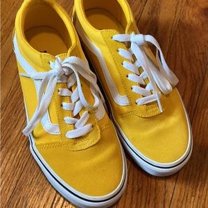 Yellow Van Shoes size women’s 7